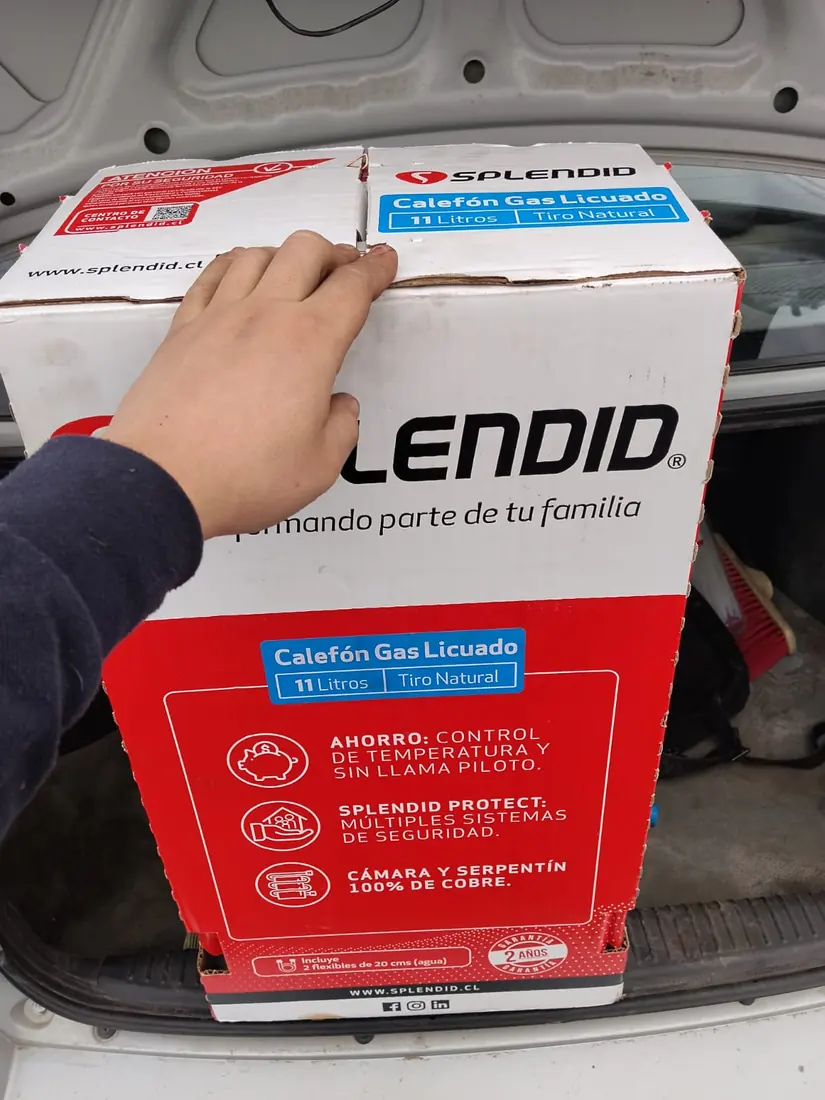 Calefont Splendid para instalación